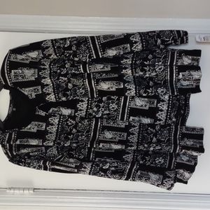 Onyx jacket and camisole Women's 3xl black new with tags $99.00